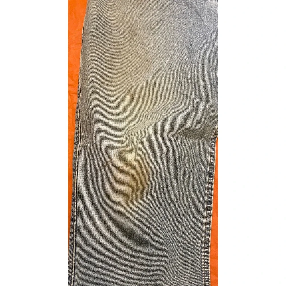 Vtg Levi's 545 Jeans Men 40x30 Blue Loose Fit Distressed Stained Grunge Cowboy‎